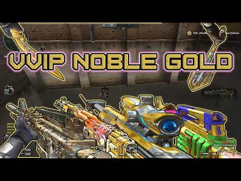 CFPH: My VVIP Noble Gold Weapons Gameplay! - RhodosG3rund