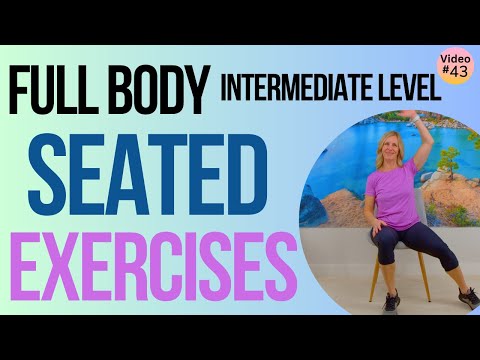 GET Strong and Fit at Home with 45 Minutes of Chair Exercises!