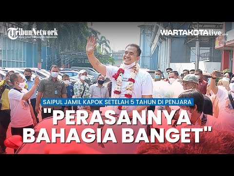 Bahagia Bebas, Saipul Jamil Kapok Setelah 5 Tahun di Penjara