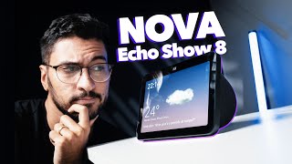 A MELHOR ALEXA acaba de ganhar uma NOVA VERSÃO! Vale a pena comprar?| Echo Show 8 3 Geração