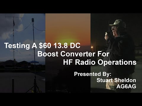Boost Converters - Testing A $60 13.8 DC Boost Converter For HF Radio Operations