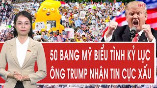 Download the video "Tâm điểm quốc tế: 50 bang Mỹ biểu tình kỷ lục, ông Trump nhận tin cực xấu"