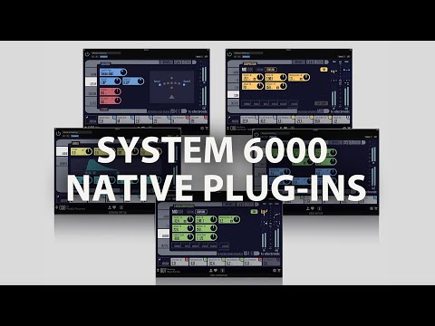 A MODERN CLASSIC - RE-IMAGINED. TC ELECTRONIC SYSTEM 6000 NATIVE PLUG-INS