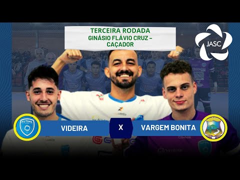 VIDEIRA X VARGEM BONITA -  #aovivo #futsal #jasc