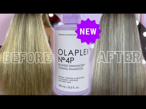 How To Get The BEST RESULTS With OLAPLEX Nº4P Blonde...