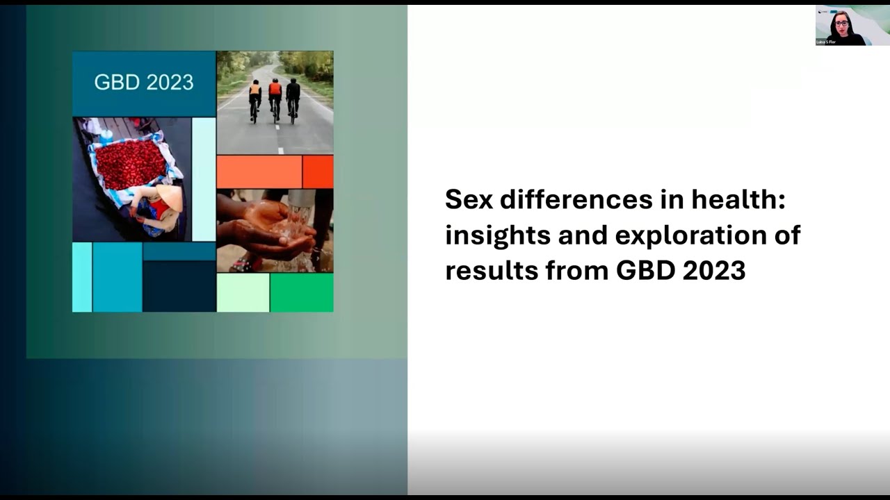 Webinar: Sex differences in health (GBD 2023)