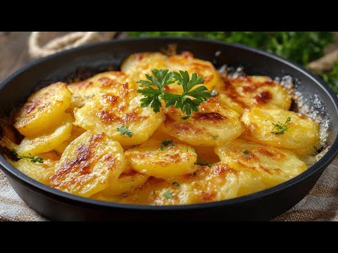 I learned this recipe in Northern Italy! Pan-fried Savoyard potatoes. A simple & delicious dinner!