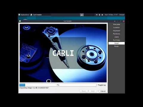 Installation of Customised Arch Linux ISO(CARLI)