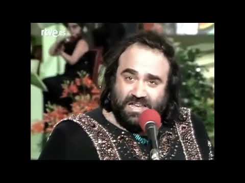 Demis Roussos   Morir al lado de mi amor vivo RTVE 1977