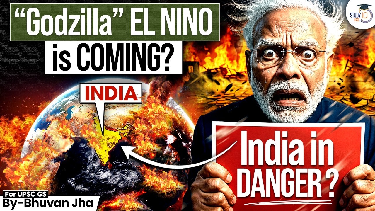 What is the “Godzilla” El Niño? | Why It Could Be Dangerous for India | StudyIQ IAS