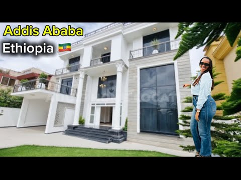 The Most Luxurious Home  For Sale In Addis Ababa 6 bedrooms,2 kitchens,3 Seating area Sauna&steam 🇪🇹