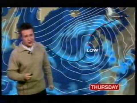 BBC Weather 15th October 2006