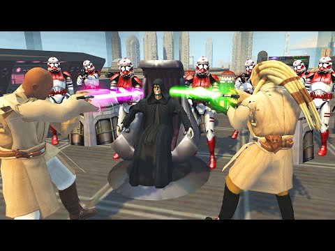 ORDER 66 Raid on Chancellor Palpatine! - Men of War: Star Wars Mod