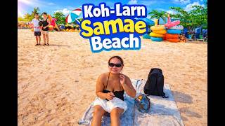 Tayland Pattaya'nın Koh Larn Adasında Gün Batımı&Tatil Maliyetleri💸Samae Beach R