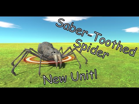 New Unit! Saber-Toothed Spider Vs Every Unit ARBS Animal Revolt Battle Simulator [New Update]
