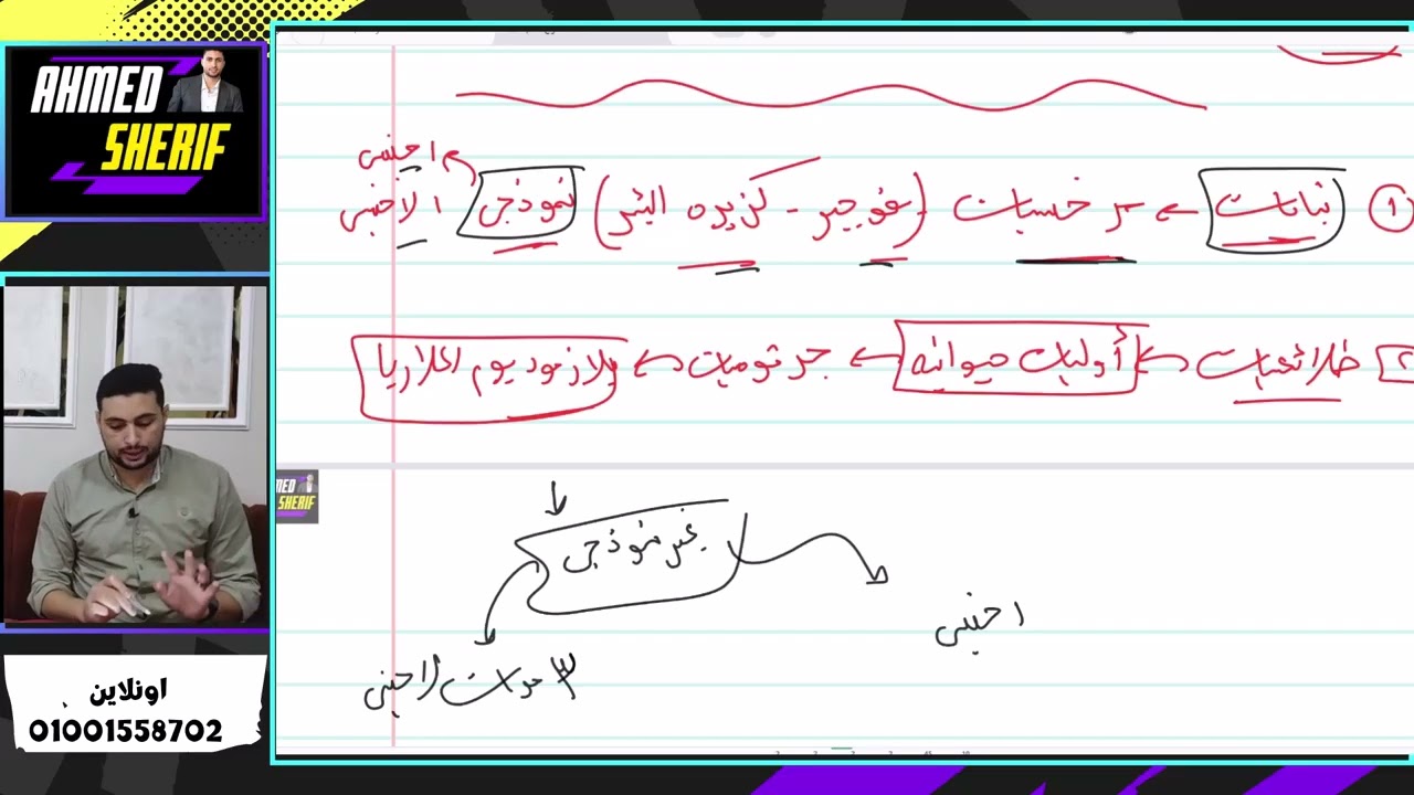 شرح تعاقب الاجيال || دوره حياه بلازموديوم الملاريا احياء تالتة ثانوي