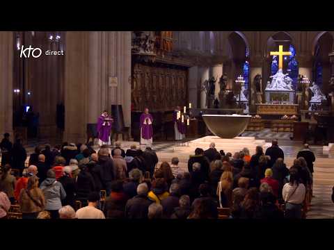 Messe du 26 mars 2026 à Notre-Dame de Paris