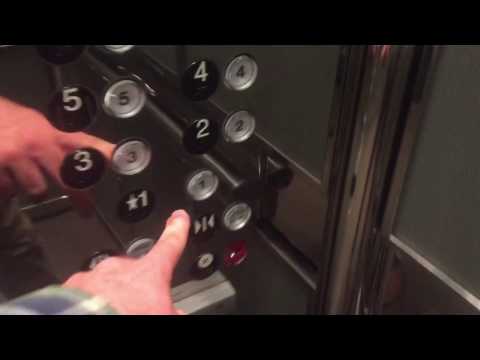 RARE Schindler Haughton Traction Elevators @ 12400 Wilshire Blvd, Los Angeles, CA