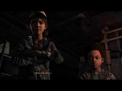 THE WALKING DEAD - Clementine slaps Abel