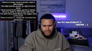 Nas &quot;N.Y. State Of Mind PT. 2&quot; - REACTION !!! 😳🔥
