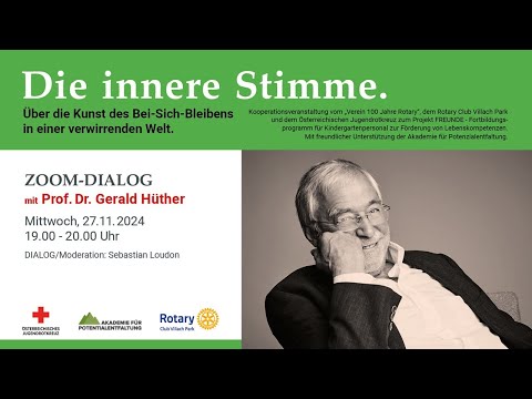 Webinar mit Prof. Dr. Gerald Hüther | Die innere Stimme.
