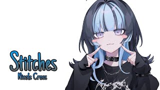 Download lagu Nightcore - Stitches - (Female cover // Lyrics) mp3