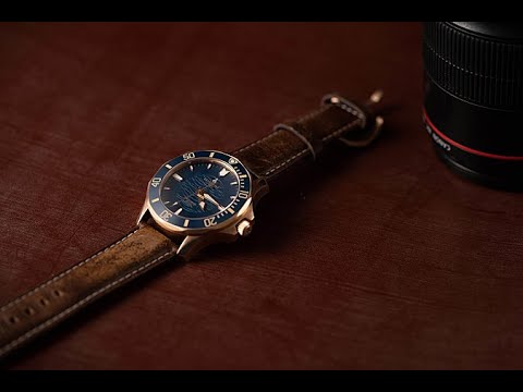 Zeitgeist H1: Thinnest 500m Automatic Bronze Watch