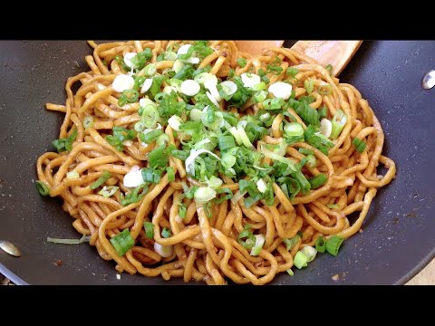 How To Cook Garlic Noodles-Asian Italian Food Recipes-Stri Frying