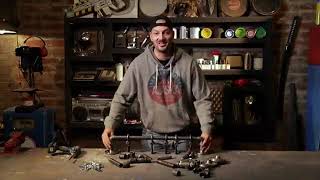 Rubrika Urob si sám z relácie Na chalupe - Jeseň 2021 č.30 Industriálny vešiak