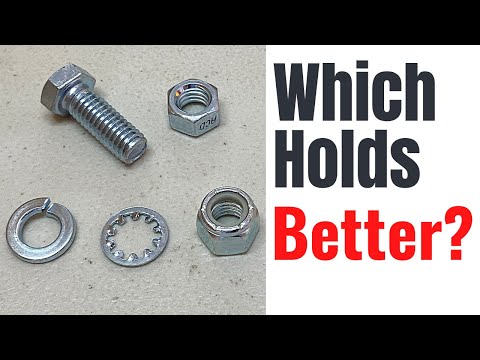 The Truth - Which Holds Better?  Split Lock Washer, Internal Tooth Lock Washer, or Locknut