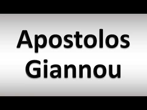 How to Pronounce Apostolos Giannou