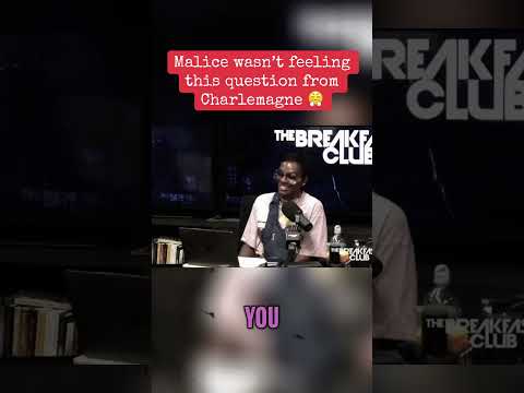 Malice SHUTS DOWN Charlamagne’s Question on The Breakfast Club‼️ #rap #clipse #pushat #drake
