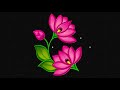 Amazing Lotus Flower Rangoli with 7-1 dots🪷| Easy Flower Rangoli | dots Kolam |Colour Rangoli kolam