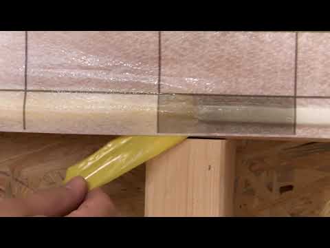 Liner stellenweise abziehen | ISOVER Quick-Tipp #135