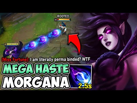 MORGANA BUT I HAVE SO MUCH HASTE I CAN PERMA ROOT YOU (IT LOOKS LIKE URF)