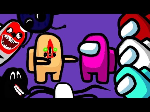 SCPs and other Monsters Among Us kill meme compilation