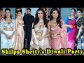 Anil Kapoor Nushrratt Sophie Choudry Rakul Preet Other Celebs At Shilpa Shetty S Diwali Party