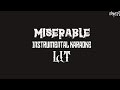 Lit | Miserable (Karaoke + Instrumental)