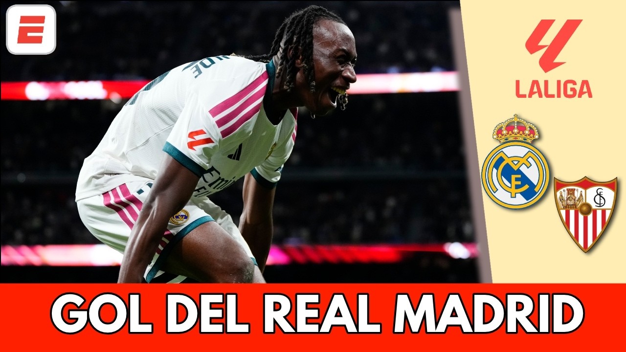 GOLAZO DE DIOMANDE para SENTENCIAR VICTORIA del REAL MADRID ante SEVILLA en el BERNABÉU | La Liga