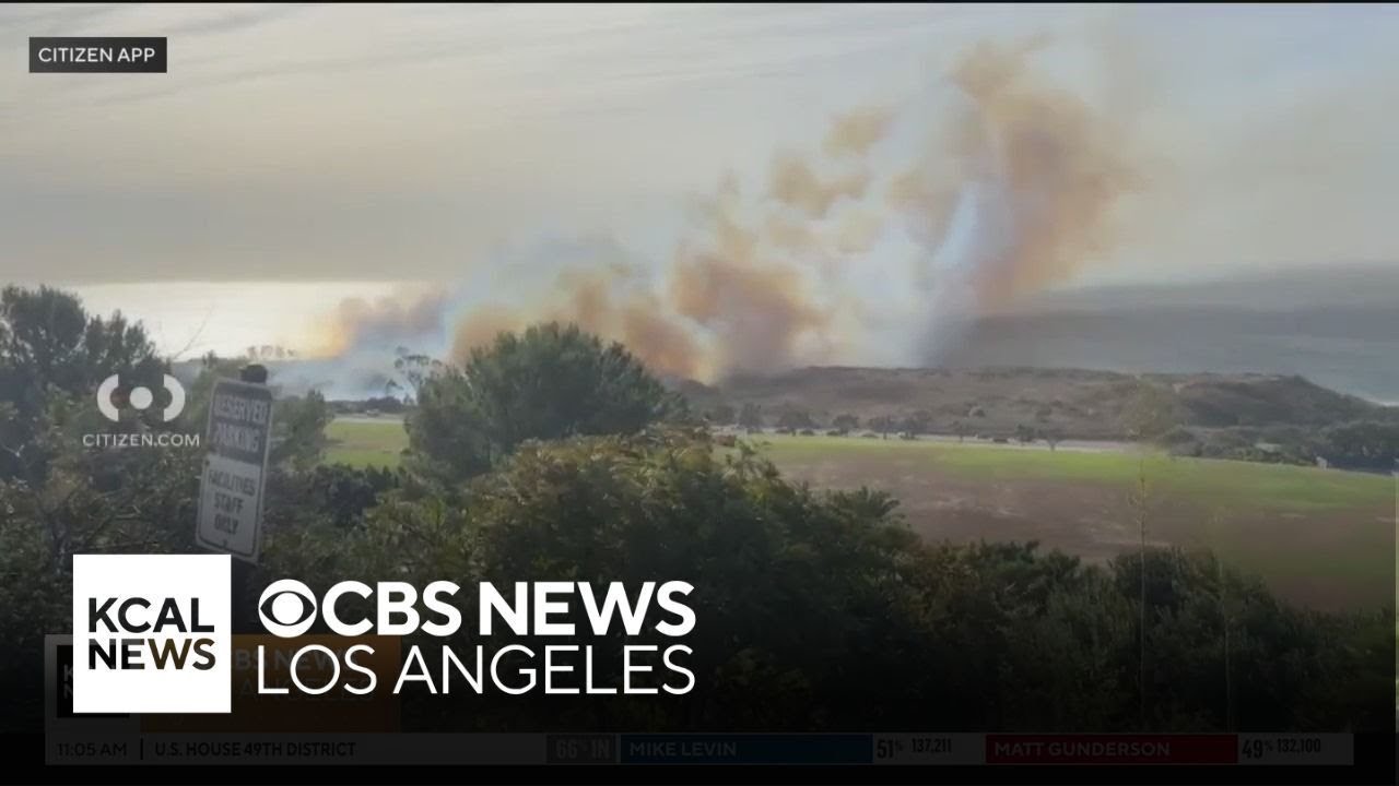 Broad Fire in Malibu burns near Pepperdine University