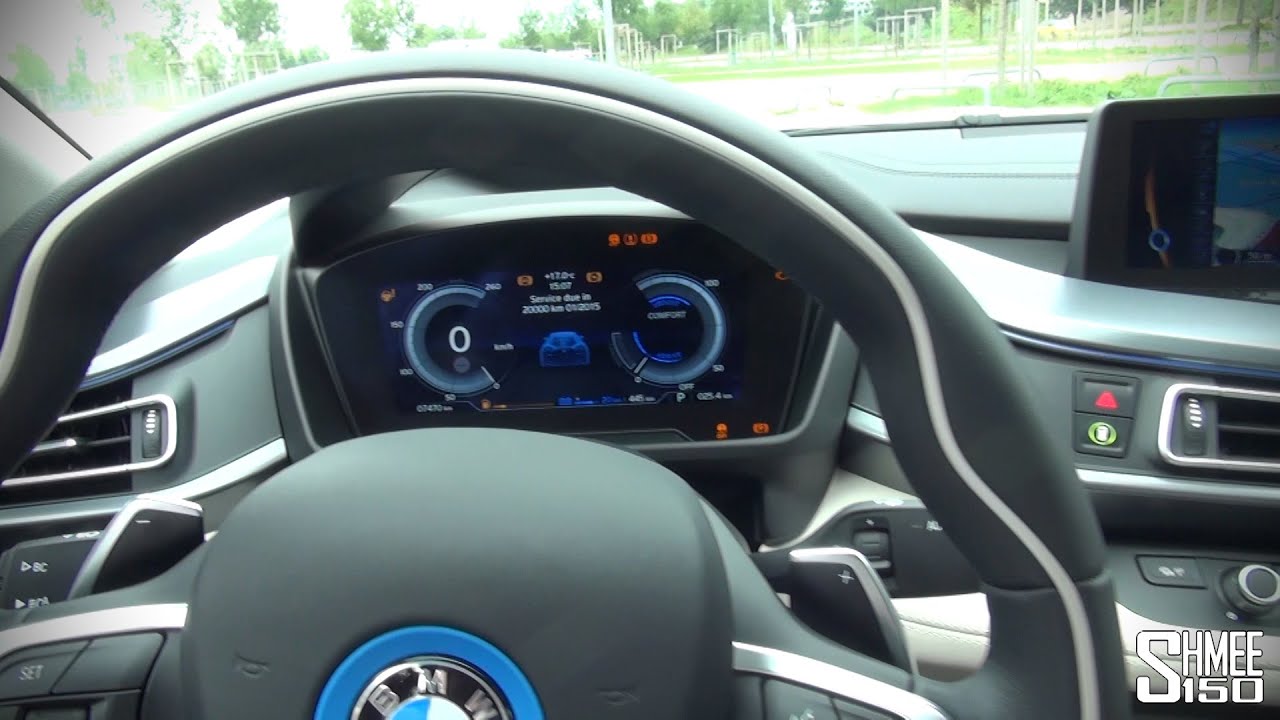 BMW i8 Interior Display