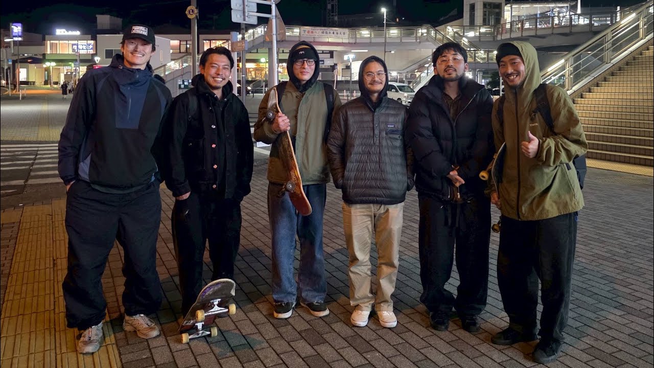 スケボー初心者の方にオススメ!!ももんが忘年会2025!!第2のホーム神奈川県秦野市大根公園で滑り納めしてきました