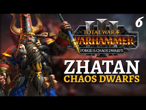 STEP-BULL, I'M STUCK | Immortal Empires - Total War: Warhammer 3 - Chaos Dwarfs - Zhatan #6