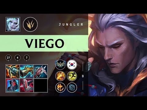 Viego Jungle vs Nidalee - KR Challenger Patch 25.24