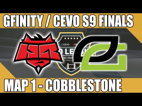 OpTic Gaming vs HellRaisers | Map 1 (Cobblestone) Gfinity/CEVO Season 9 Finals (28.04.2016)