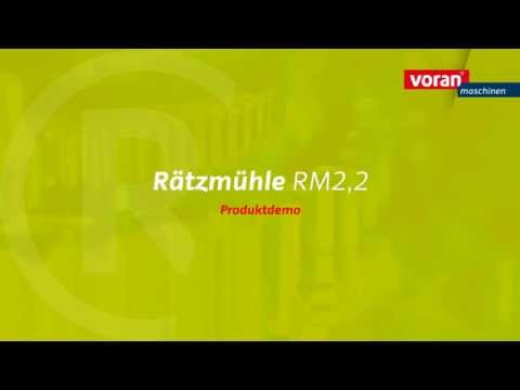 voran Rätzmühle RM2,2 - Zerkleinern von Äpfel