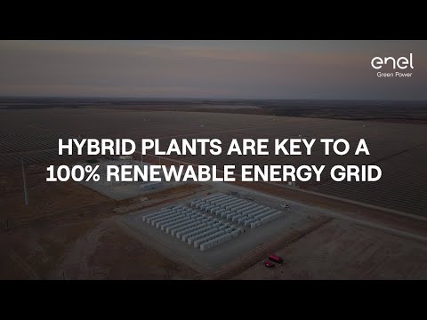Hybrid power plants are key to a 100% renewable energy grid