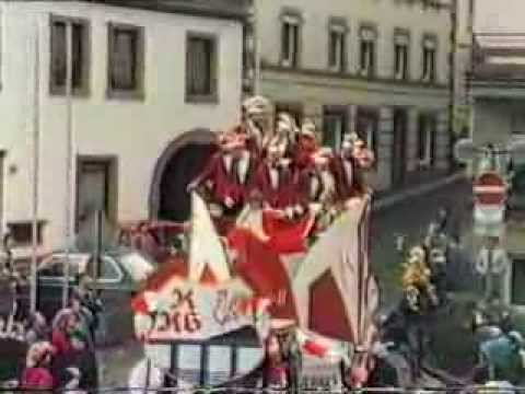 Großer Karnevalsumzug 1990 in Kyllburg