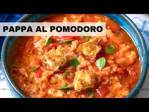 Pappa al Pomodoro: The BEST Italian Tomato Soup! (Tomato and Bread Soup Recipe)