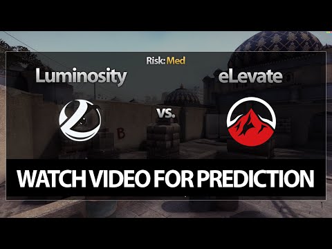 CS:GO Bet Prediction: Luminosity vs. eLevate (09/04/15)
